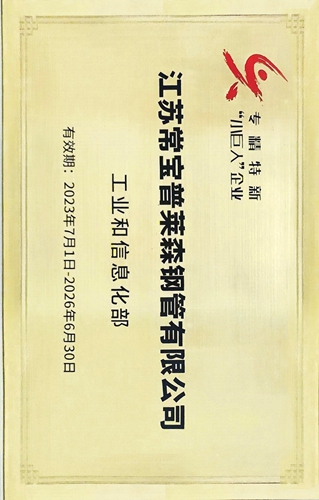 1、國家專精特新小巨人企業(yè)2023（常寶普萊森）_副本.jpg